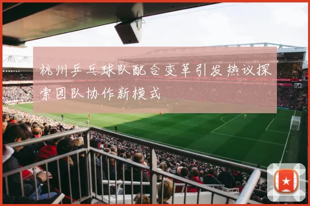 杭州乒乓球队配合变革引发热议探索团队协作新模式